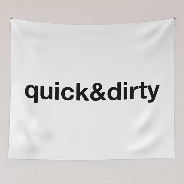 Item preview, Quick & amp; Dirty designed and sold by annafokina.