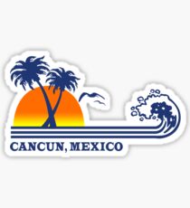 Cancun mexico geek funny nerd Sticker