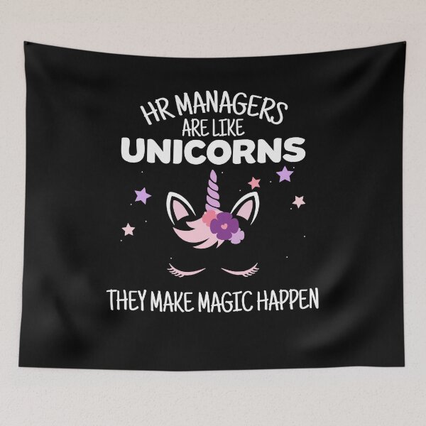 Item preview, Cute Unicorn HR Manager designed and sold by Ripper19.