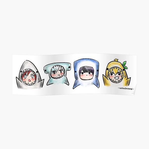 RWBY Shark Poster