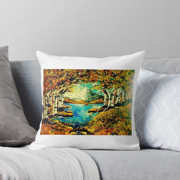 Item preview, Autumn Scene Painting designed and sold by Portraits by Billy Jackson.