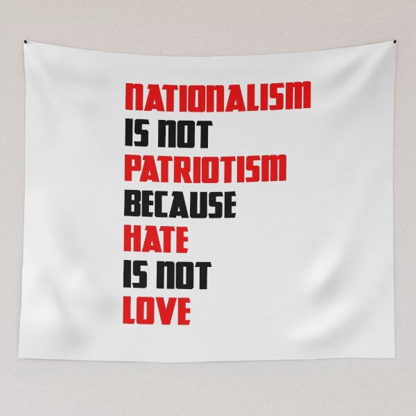 Item preview, Against Nationalism designed and sold by DirtyOnion.