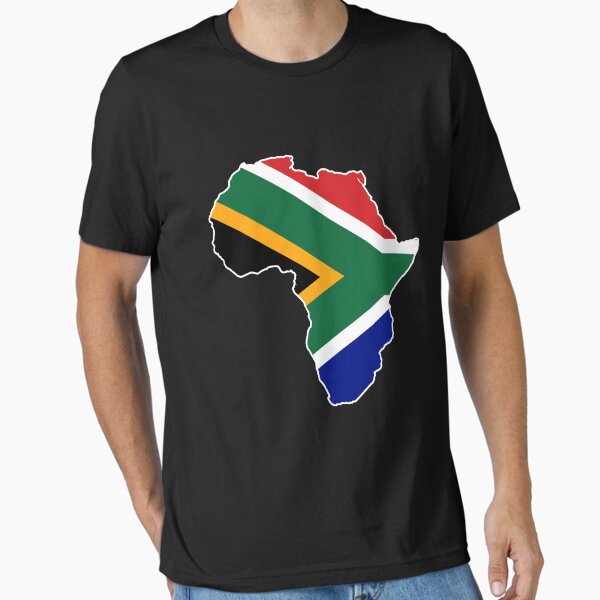 Item preview, South Africa flag map designed and sold by Designzz.