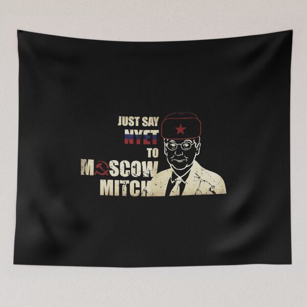Item preview, Vintage distressed - Just say nyet to Moscow Mitch T-Shirt - Ditch Moscow Mitch designed and sold by Vane22april.