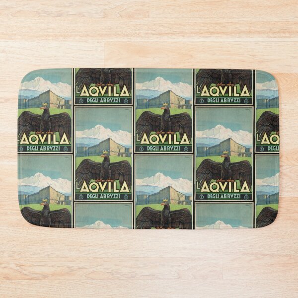 Item preview, L'Aqvila vintage poster designed and sold by Vintage Designs +.