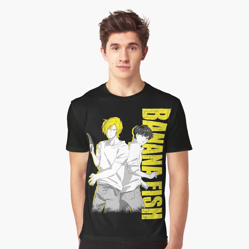 "Banana Fish" Tshirt by SassySpice Redbubble