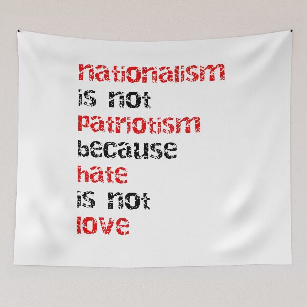 Item preview, Hate is Not Love - Political Leftist Slogan designed and sold by DirtyOnion.