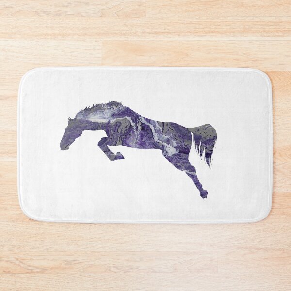 Item preview, Jumping Purple & Grey Marble Warmblood 2 designed and sold by LuxeHurricane.