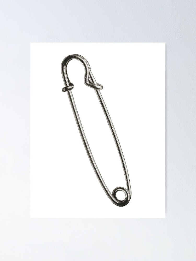 safety pin poster