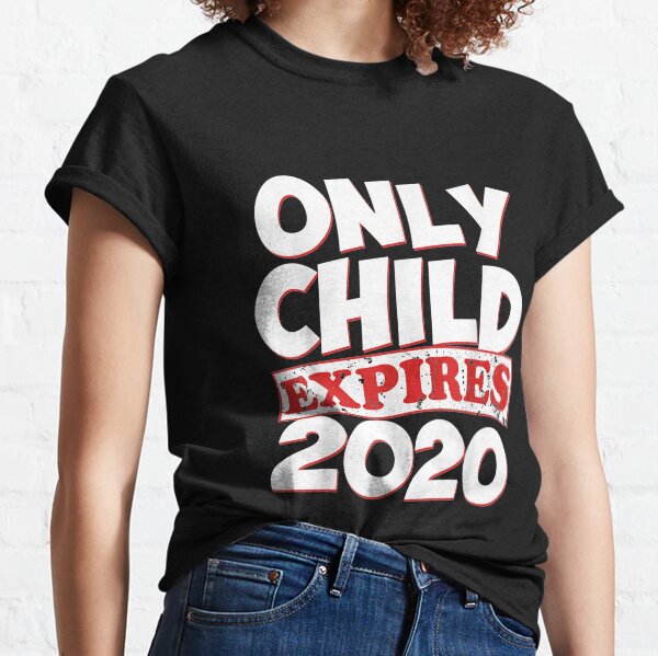 Only child expiring personalised baby vest boys girls blue Only child expiring personalised baby vest boys girls blue