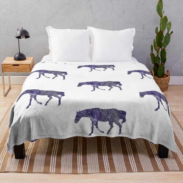 Item preview, Purple & Grey Marble Walking Thoroughbred 1 designed and sold by LuxeHurricane.