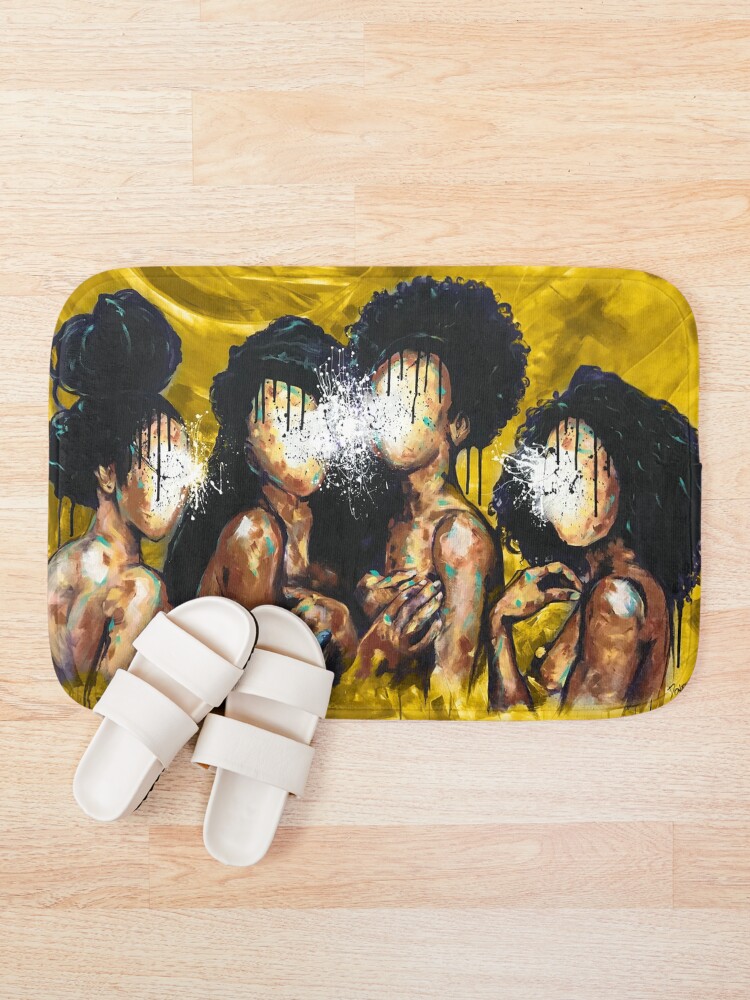Alternate view of Naturally XLIV GOLD Bath Mat