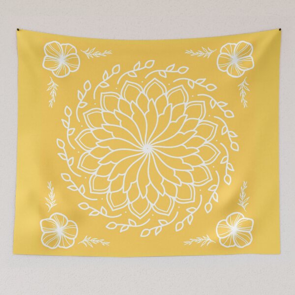 Item preview, Floral mandala designed and sold by Jasmwills.