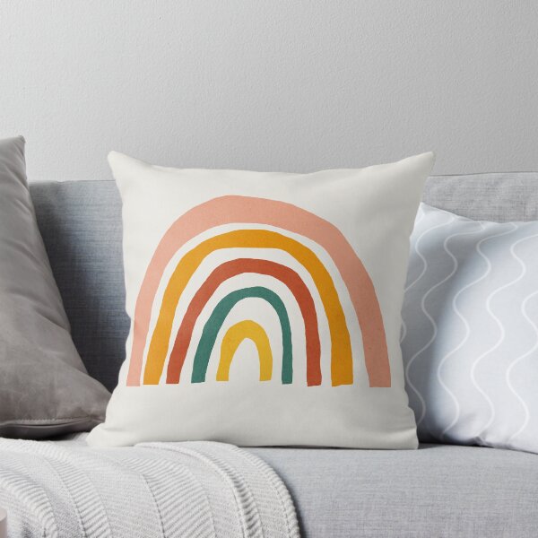Item preview, Rainbow, Abstract, Mid century modern kids wall art, Nursery room designed and sold by juliaemelian.