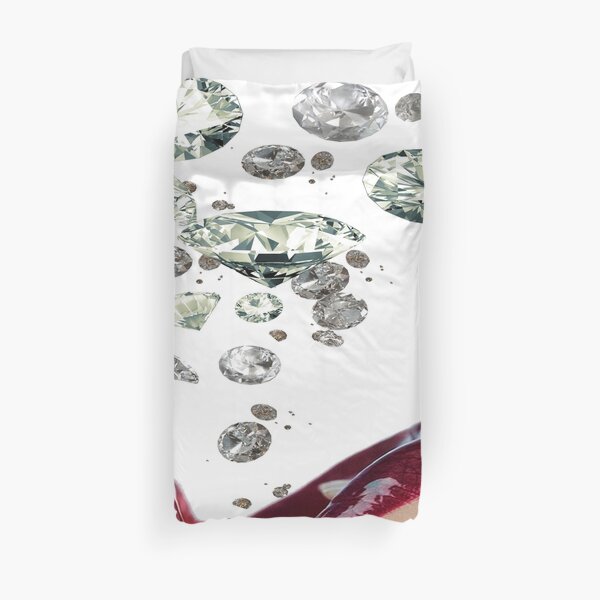 Falling Diamonds Duvet Cover