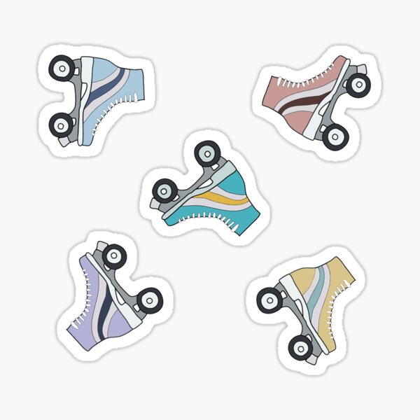 Eat Sleep Skate Repeat Sticker  roller skate accessories – wonderskater