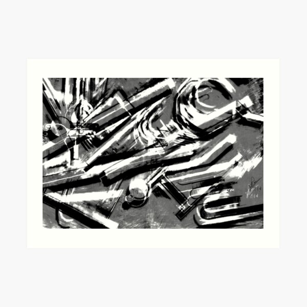 Digi Exp 18 Art Print