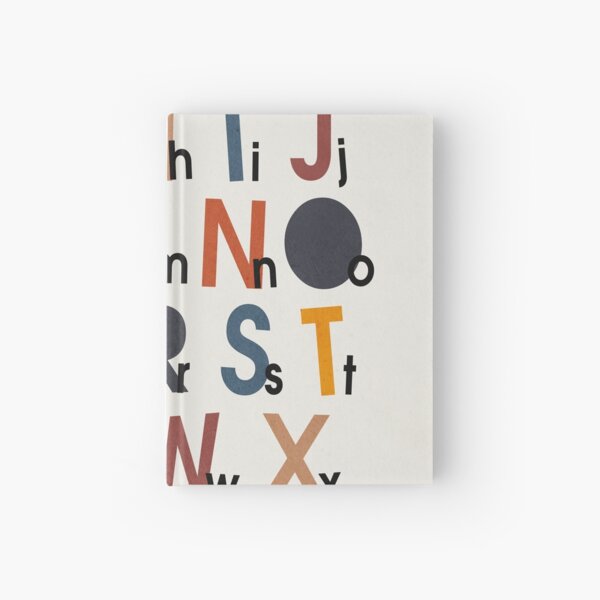 Item preview, Alphabet, Abstract, Mid century modern kids wall art, Nursery room designed and sold by juliaemelian.