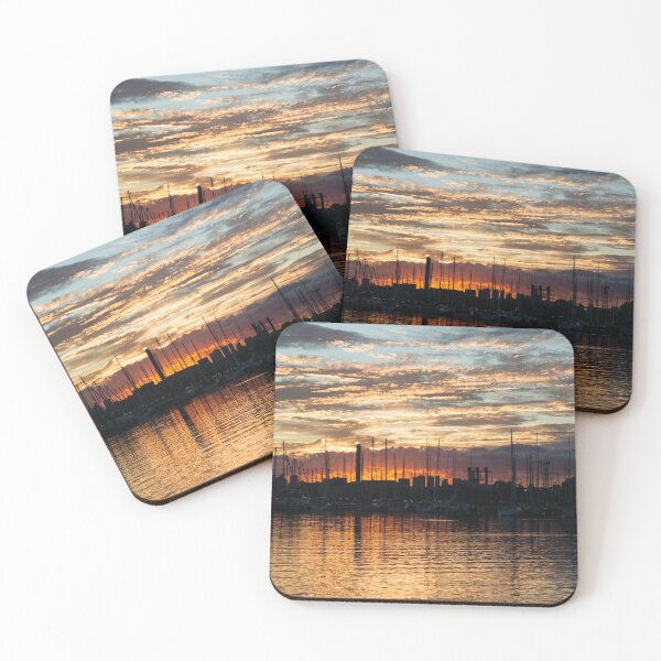 Item preview, Spectacular Sky - Toronto Beaches Marina designed and sold by Georgia Mizuleva.