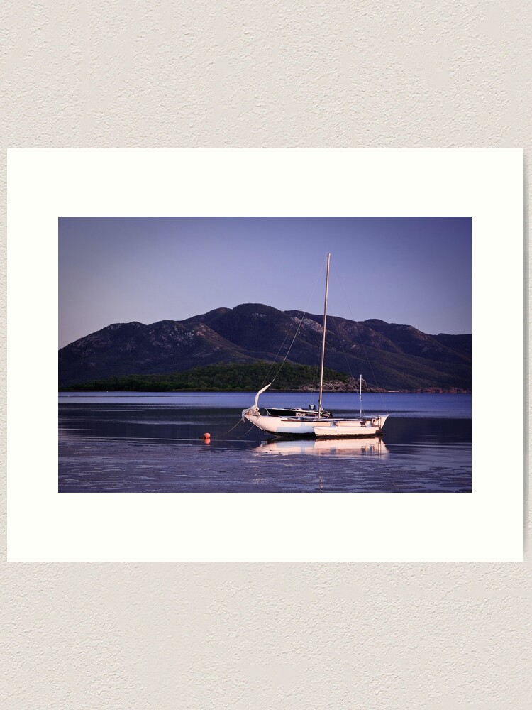 Alternate view of First Light at Dingo Beach Art Print