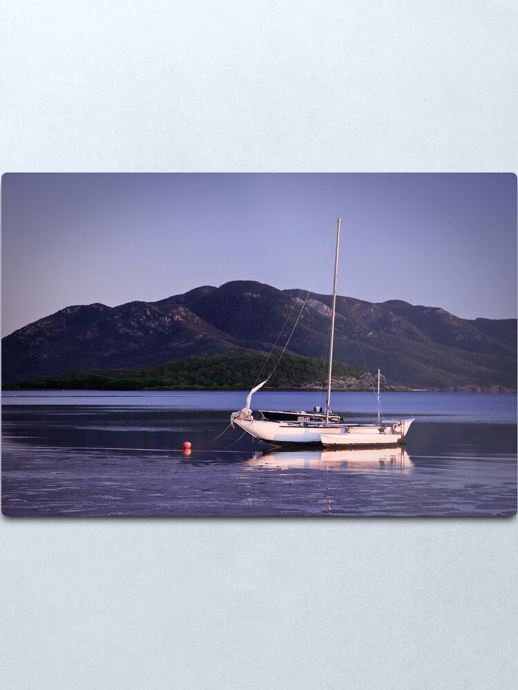 Alternate view of First Light at Dingo Beach Metal Print