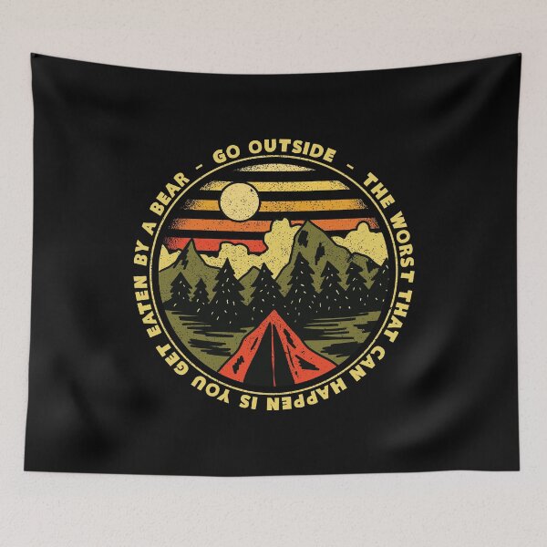 Item preview, Get Outside Camping designed and sold by KoolMoDee.