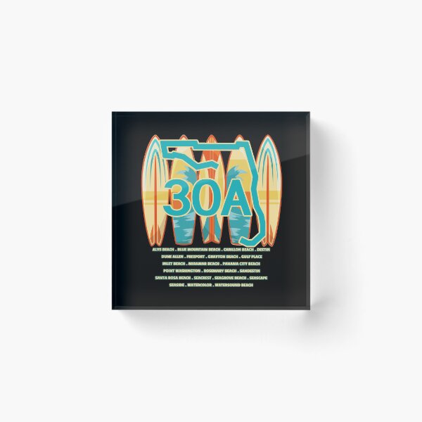 Item preview, 30A Surfboards Retro designed and sold by KoolMoDee.