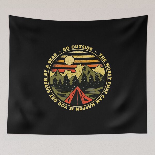Item preview, Get Outside Camping designed and sold by KoolMoDee.