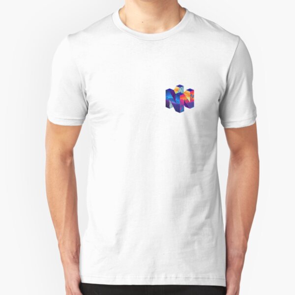 Synthwave N64 Slim Fit T-Shirt