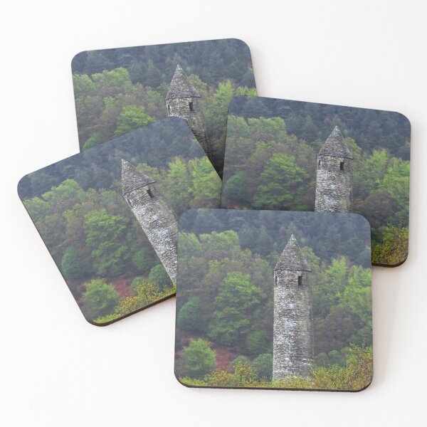 Item preview, Glendalough Round Tower - South View designed and sold by wiggyofipswich.