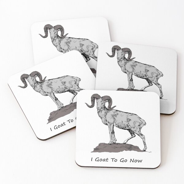 Item preview, I Goat To Go Now designed and sold by Ki-Kiara.