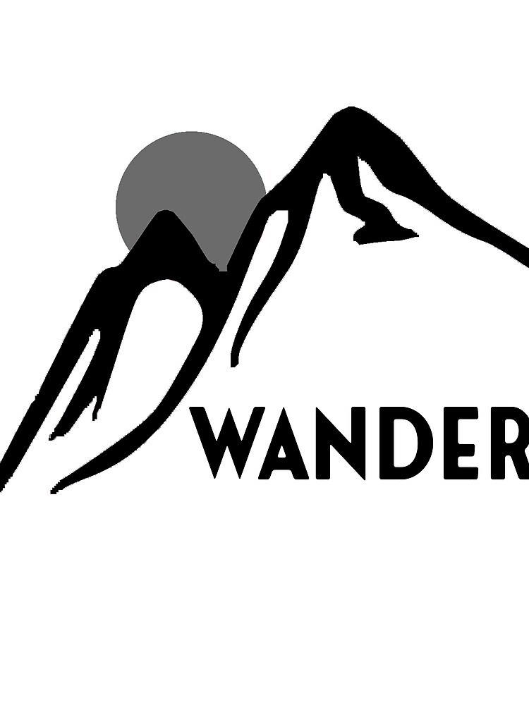 Thumbnail 3 of 3, Scarf, Sticker - Wander designed and sold by StickersStore.