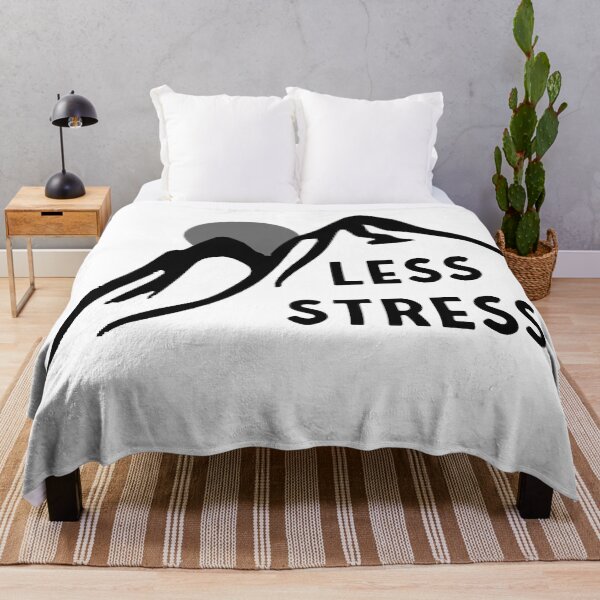 Item preview, Sticker - Less Stress designed and sold by StickersStore.