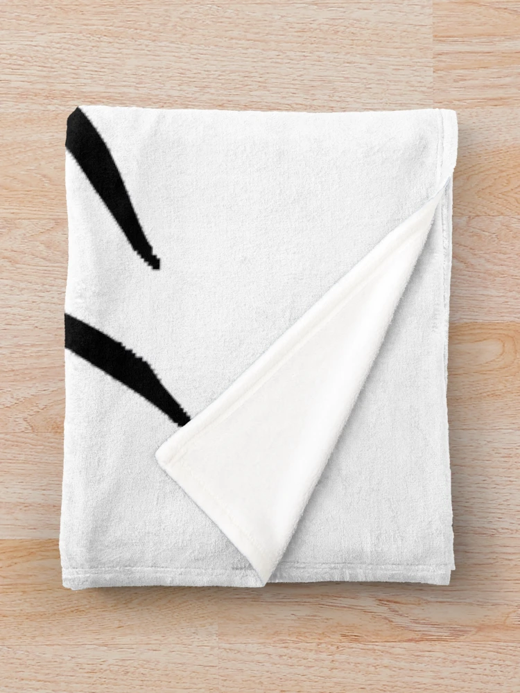 Thumbnail 3 of 6, Throw Blanket, Sticker - Less Stress designed and sold by StickersStore.
