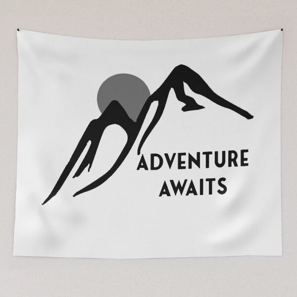 Item preview, Sticker - Adventure Awaits designed and sold by StickersStore.