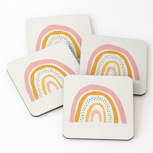 Item preview, Rainbow, Abstract, Mid century modern kids wall art, Nursery room designed and sold by juliaemelian.
