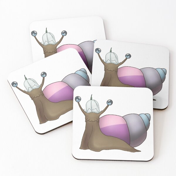 Item preview, Alternate Inclusive Lesbian Pride Flag Snail with Flower Hat designed and sold by PrideSnails.