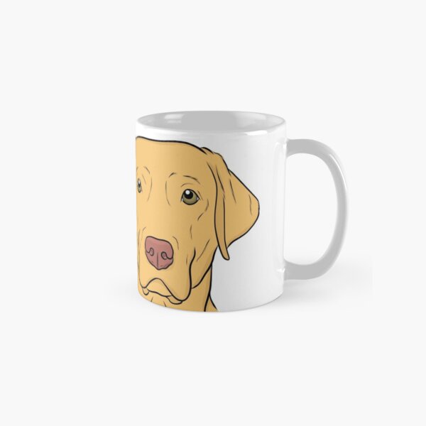 Yellow best sale labrador mug