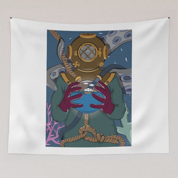 Item preview, Doomed Diver designed and sold by efstratatat.