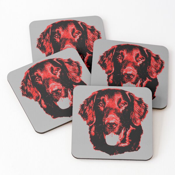 Item preview, Perro perdiguero de capa plana designed and sold by Child of the Corn Designs.
