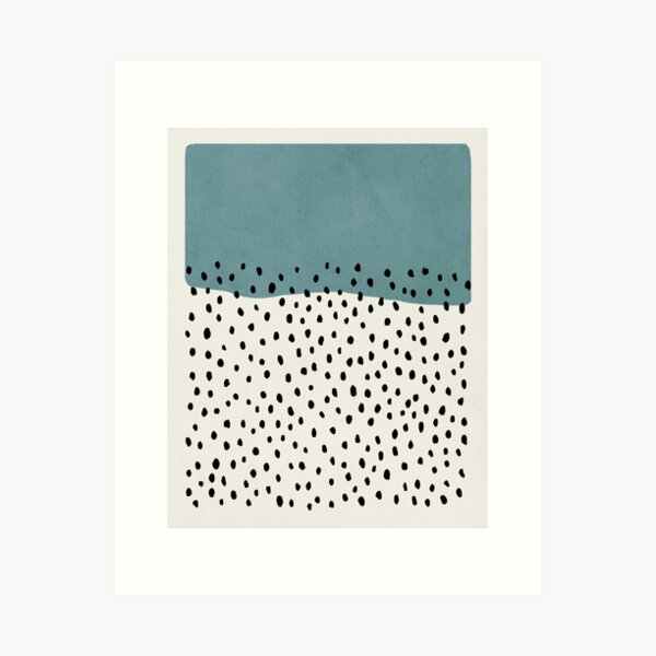 Item preview, Abstract, Rain, Mid century modern kids wall art, Nursery room designed and sold by juliaemelian.