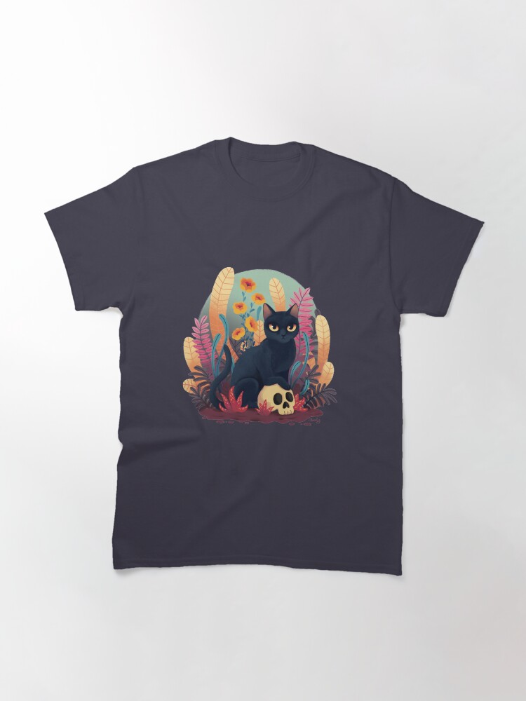 Alternate view of Skull kitty Classic T-Shirt