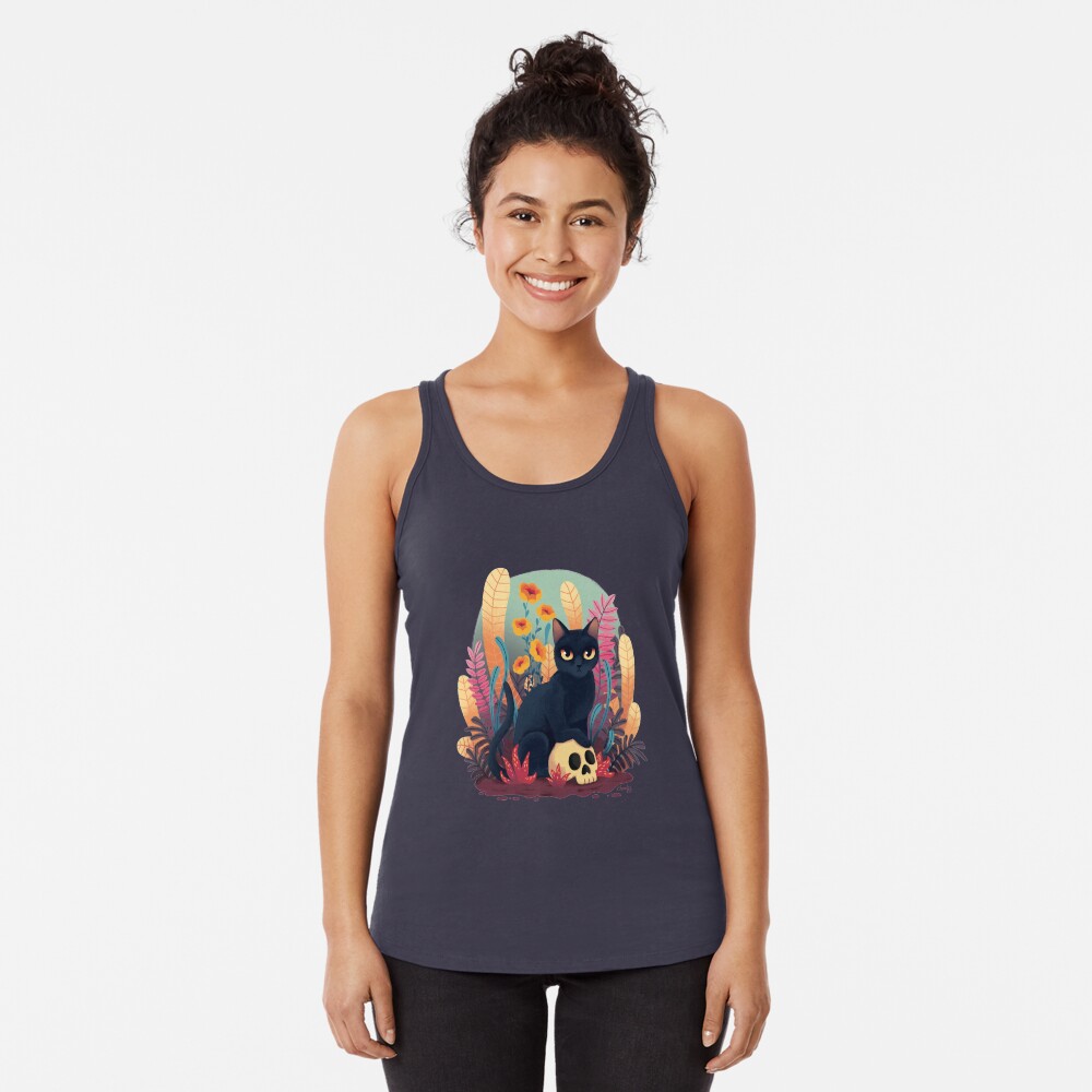 Item preview, Racerback Tank Top designed and sold by hellocloudy.