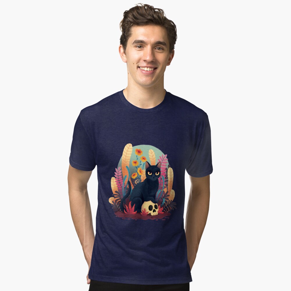 Item preview, Tri-blend T-Shirt designed and sold by hellocloudy.