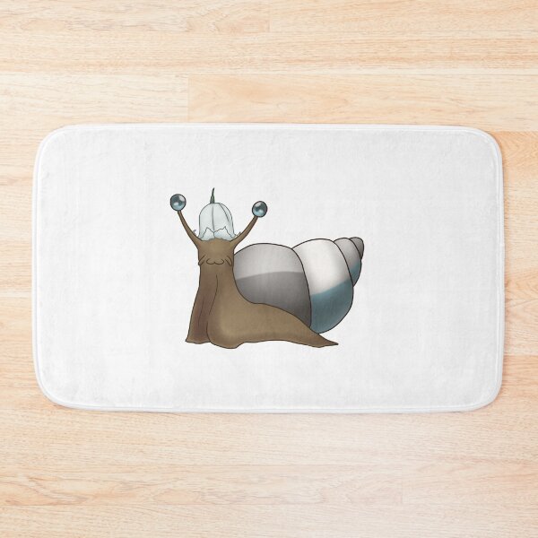 Item preview, Demiboy Pride Snail with Flower Hat designed and sold by PrideSnails.