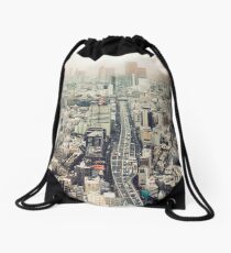 From Shibuya to Roppongi Drawstring Bag