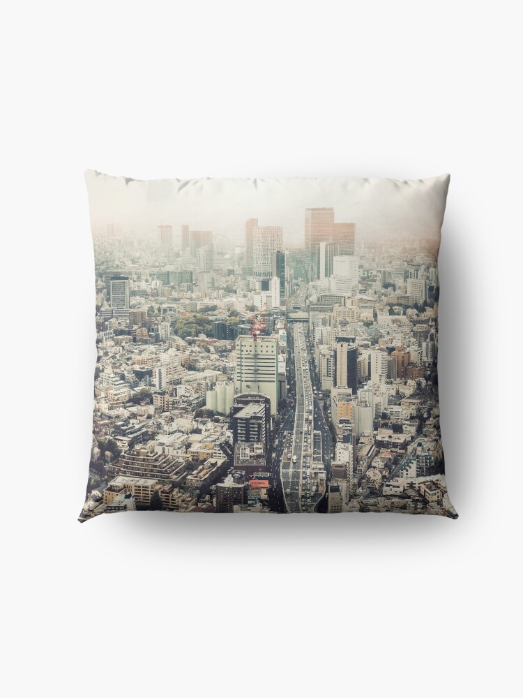 Alternate view of From Shibuya to Roppongi Floor Pillow