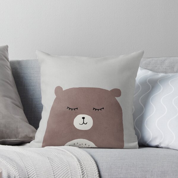 Item preview, Bear, Abstract, Mid century modern kids wall art, Nursery room designed and sold by juliaemelian.