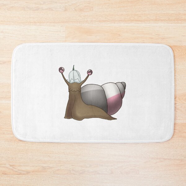 Item preview, Demigirl Pride Snail with Flower Hat designed and sold by PrideSnails.