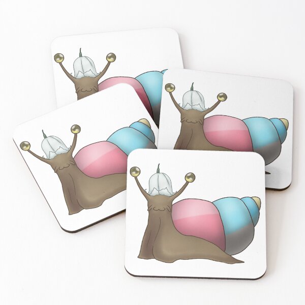 Item preview, Genderflux Pride Snail with Flower Hat designed and sold by PrideSnails.